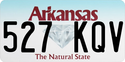 AR license plate 527KQV