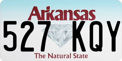 AR license plate 527KQY