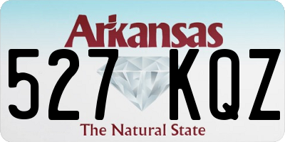AR license plate 527KQZ