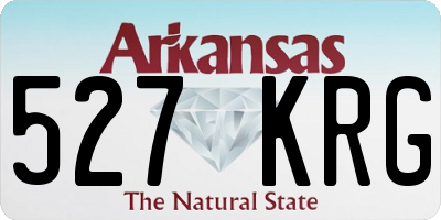 AR license plate 527KRG