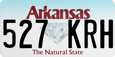 AR license plate 527KRH