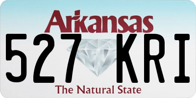 AR license plate 527KRI