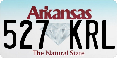 AR license plate 527KRL