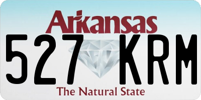 AR license plate 527KRM