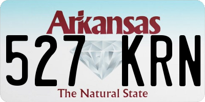 AR license plate 527KRN