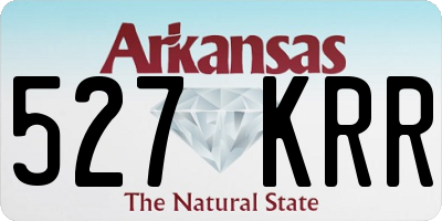 AR license plate 527KRR