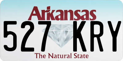 AR license plate 527KRY