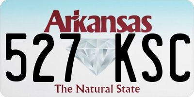AR license plate 527KSC