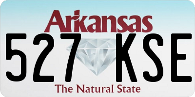 AR license plate 527KSE