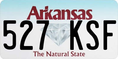 AR license plate 527KSF