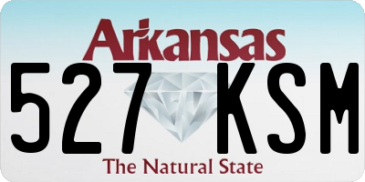 AR license plate 527KSM