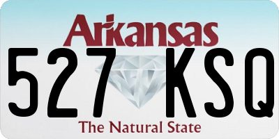 AR license plate 527KSQ