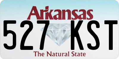 AR license plate 527KST