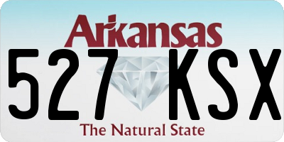 AR license plate 527KSX