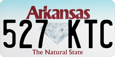 AR license plate 527KTC