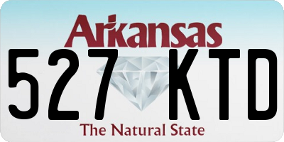 AR license plate 527KTD