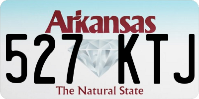 AR license plate 527KTJ