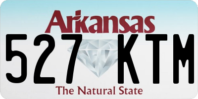 AR license plate 527KTM