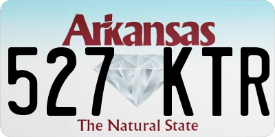 AR license plate 527KTR