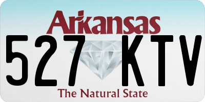 AR license plate 527KTV