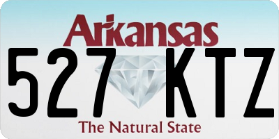 AR license plate 527KTZ