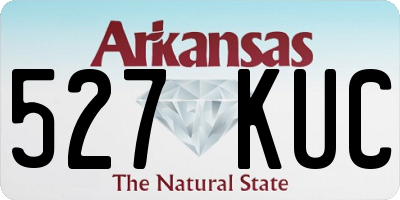 AR license plate 527KUC