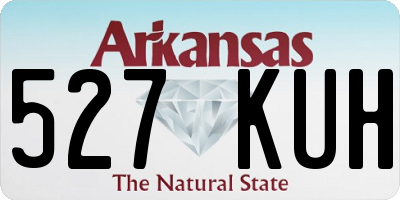 AR license plate 527KUH
