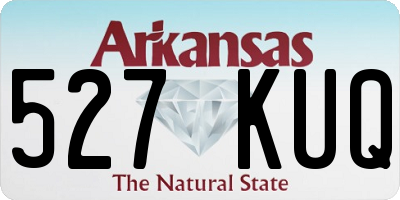 AR license plate 527KUQ