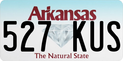 AR license plate 527KUS