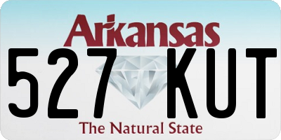 AR license plate 527KUT