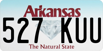 AR license plate 527KUU