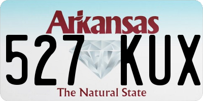 AR license plate 527KUX