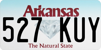AR license plate 527KUY