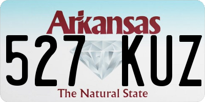 AR license plate 527KUZ