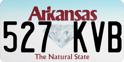 AR license plate 527KVB