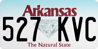 AR license plate 527KVC