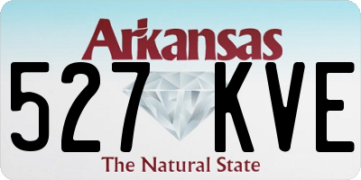 AR license plate 527KVE