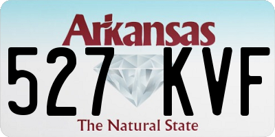 AR license plate 527KVF