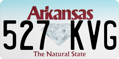 AR license plate 527KVG