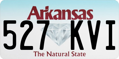 AR license plate 527KVI