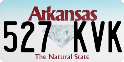 AR license plate 527KVK