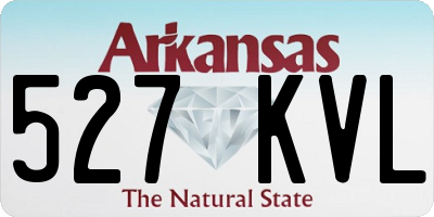AR license plate 527KVL