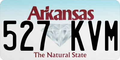 AR license plate 527KVM