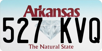 AR license plate 527KVQ