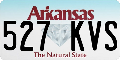 AR license plate 527KVS