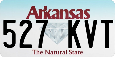AR license plate 527KVT