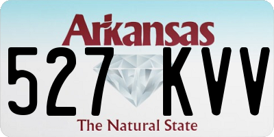 AR license plate 527KVV