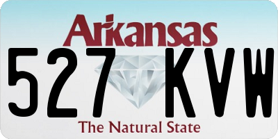 AR license plate 527KVW