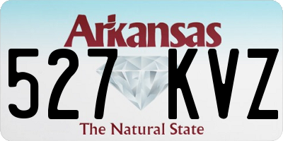 AR license plate 527KVZ