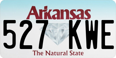 AR license plate 527KWE